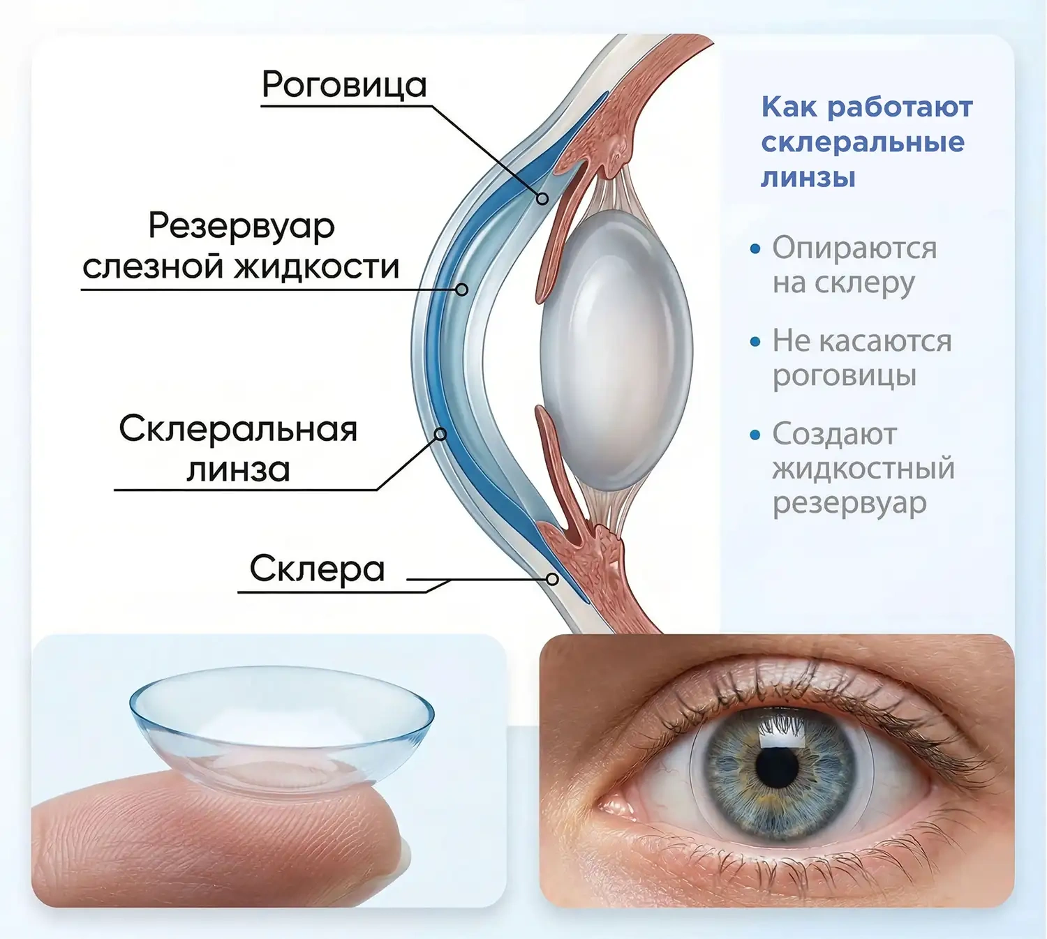 Склеральные линзы: изображение по теме статьи